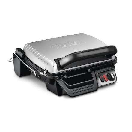 Ηλεκτρική ψησταριά Tefal Ultra Compact 600 Comfort GC306012, 2000W, ρυθμιζόμενος θερμοστάτης, αφαιρούμενες πλάκες αλουμινίου