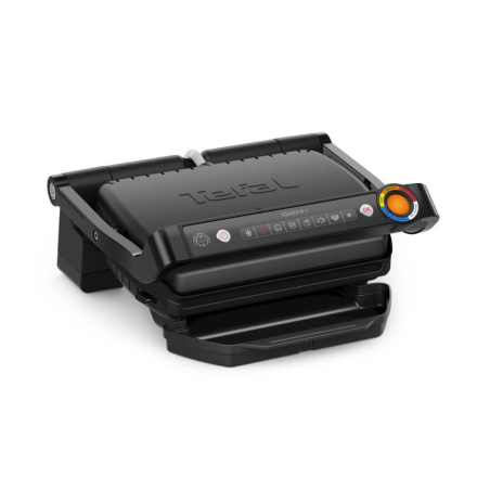Gratar Electric Tefal OptiGrill+ GC717810, 2000W, 6 Programe Automate, Placi 30x20cm Detasabile, Negru