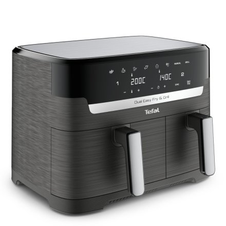 Φριτέζα ζεστού αέρα Tefal EY905B10 Dual Easy Fry & Grill, 8,3L, 8 προγράμματα, ExtraCrisp, 2700W