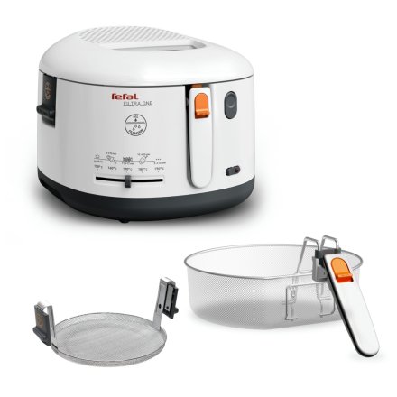 Електрически фритюрник Tefal FF162131 Filtra One, 2.1L, регулируем термостат, капацитет 1.2 kg, 1900W