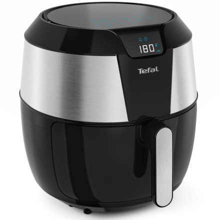 Фритюрник с горещ въздух Tefal Easy Fry XXL EY701D15, 5.6 л, LCD екран, автоматично изключване, 1.6 кг, 1700 W