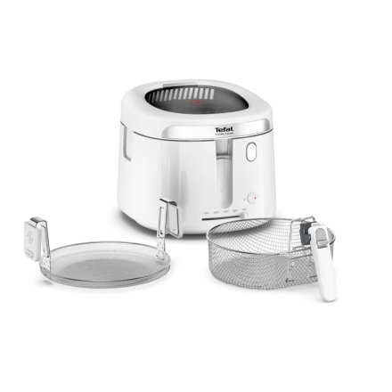Φριτέζα θερμού αέρα Tefal Filtra Vision FF2541E0, χωρητικότητα λαδιού 2,1 L, 1,2 kg τροφίμων, μεταλλικό φίλτρο, 1900 W