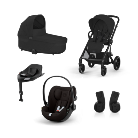 Cybex Balios S Lux 4 σε 1 Καρότσι με Πορτ-μπεμπέ, Κάθισμα Cloud G & Βάση G