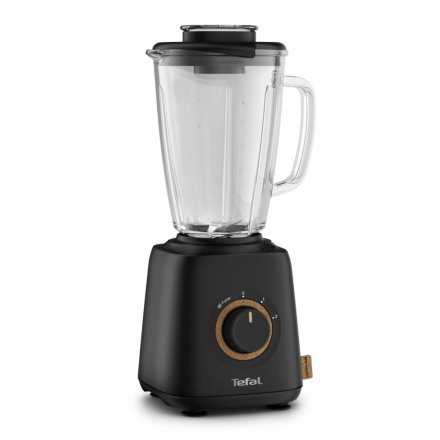Blender Tefal Eco Respect BL46EN38, mixare rapida cu 4 lame Inox, sistem smart lock, 800W