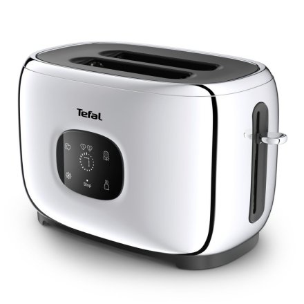Тостер Tefal Majestuo TT883D10, 1050W, сензорен екран, 7 нива на изпичане, неръждаема стомана
