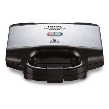 Τοστιέρα Tefal Ultracompact SM157236, 700W, Αντικολλητική επίστρωση, Σύστημα κλειδώματος, Μαύρο