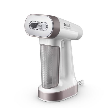 Κάθετο σίδερο 2 σε 1 Tefal Pure Force DT8720E0, 1800W, Ατμοστάτης 90g/min, 4 ταχύτητες, 180ml, Λευκό/Γκρι