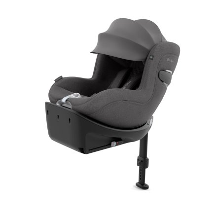 Scaun auto pentru copii Cybex Platinum, Sirona Ti i-Size, 40–105 cm, Mirage Grey