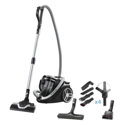 Прахосмукачка без торба Rowenta Silence Force Cyclonic 5 RO7689EA, ергономична удобна дръжка, контейнер 2.5 л, 550 W