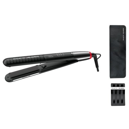 Ισιωτικό μαλλιών Rowenta x Karl Lagerfeld Pro Stylist SF467LF0, Κερατίνη & Λάμψη, LCD, Ioni