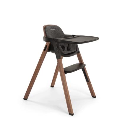 Παιδική καρέκλα τραπεζαρίας Nuna BRYN, premium design από φυσικό ξύλο, 6 μηνών - 3 ετών, Sanderson