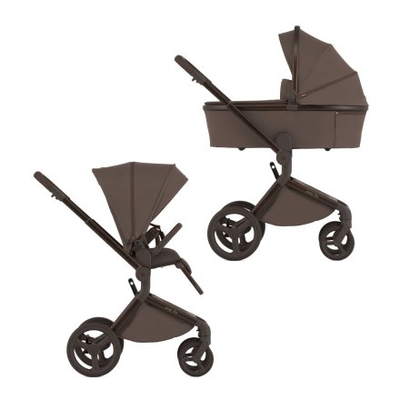 ANEX FLO БЕБЕШКА КОЛИЧКА 2 В 1 ПРОСТОРНА И ЛЕКА BROWNY