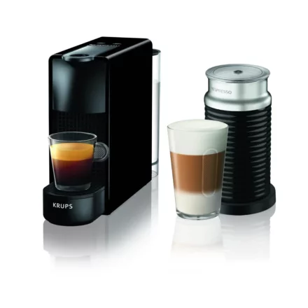 Nespresso by Krups Essenza Mini XN111810 Еспресо машина, 19 бара & Aeroccino 3 пенообразувател за мляко, 1450 W