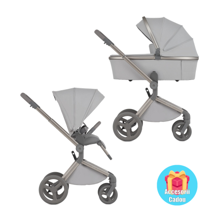 Carucior 2 in 1 pentru copii Anex Flo, spatios si usor, Frossy