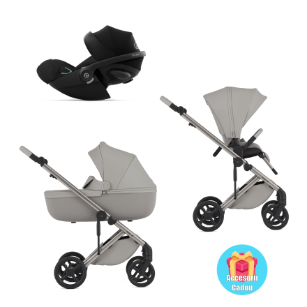 ANEX ELI SANTAL БЕБЕШКА КОЛИЧКА 3 В 1 С КОШ ЗА НОВОРОДЕНО И СТОЛЧЕ ЗА КОЛА CLOUD G PLUS