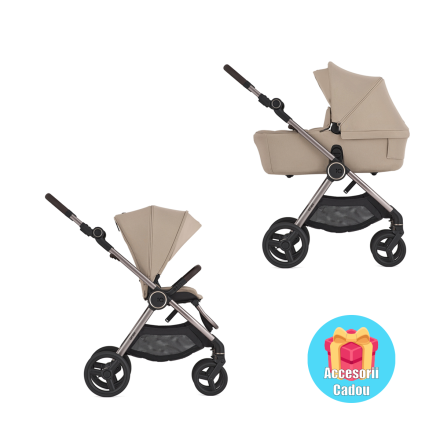 Carucior 2 in 1 pentru copii Anex IQ, compact, multifunctional, Seal