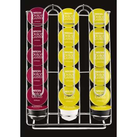 Държач за капсули Krups Nescafe Dolce Gusto XB201000 – капацитет 18 капсули, органайзер за съхранение на капсули