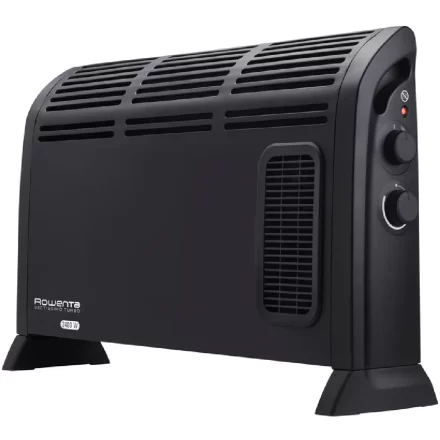 Convector electric Rowenta Vectissimo CO3035F1, termostat mecanic reglabil si functie Turbo, 2400 W