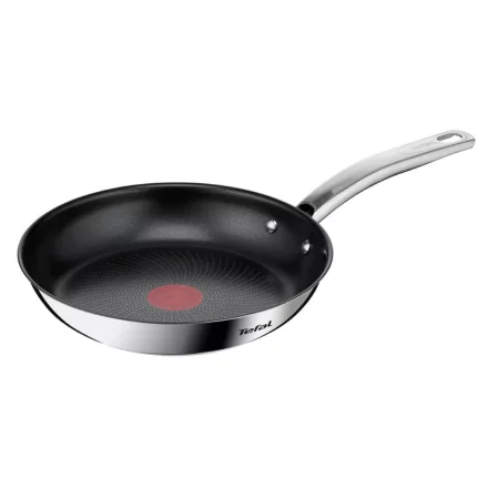 Tigaie Tefal Intuition 24 cm B8170444, inductie, Thermo-Signal, invelis antiaderent, exterior inox