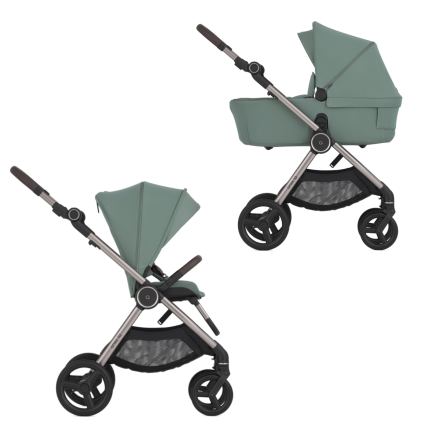 Carucior 2 in 1 pentru copii Anex IQ, compact, multifunctional, Olly