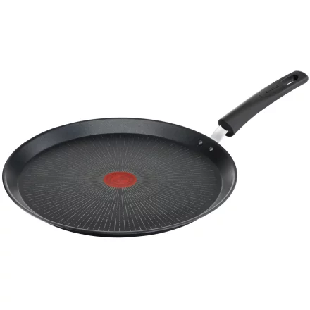 Tigaie pentru clatite Tefal Unlimited G2553872, 25 cm, Antiaderent Titanium Anti-Scratch, Thermo-Signal, Inductie