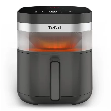 Tefal Easy Fry Инфрачервен фритюрник с горещ въздух EY832HE0, 2020W, 7L, 8 програми, Сив