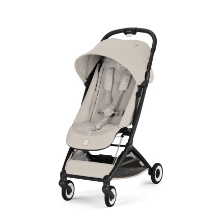 CYBEX Orfeo compact, εξαιρετικά ελαφρύ, καρότσι Dune Grey με μαύρο σκελετό