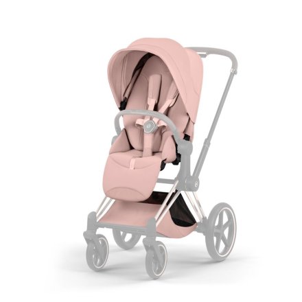 Material textil pentru carucior Cybex Platinum Style Priam si e-Priam, Peach Pink