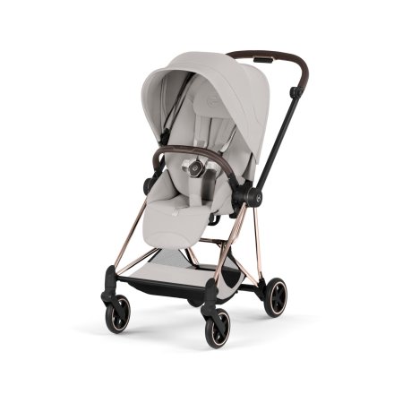 Carucior sport pentru copii Cybex Mios Style, premium, City Grey cu cadru Rosegold