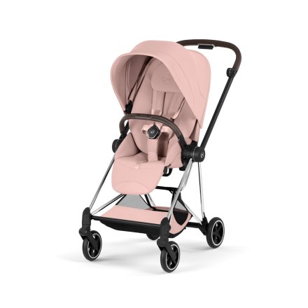 Carucior sport pentru copii Cybex Mios Style, premium, Peach Pink cu cadru Chrome