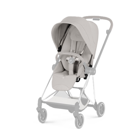 Carucior sport pentru copii Cybex Mios Style, premium, City Grey cu cadru Chrome
