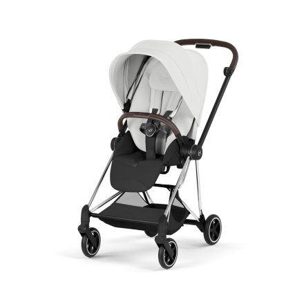 Carucior sport pentru copii Cybex Mios Style, premium, Off White cu cadru Chrome