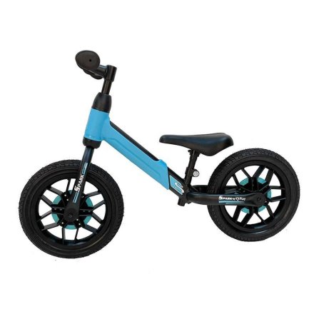 Bicicleta pentru copii fara pedale QPlay Spark, Roti 12 inch si Cadru Rezistent, 2 -4 ani