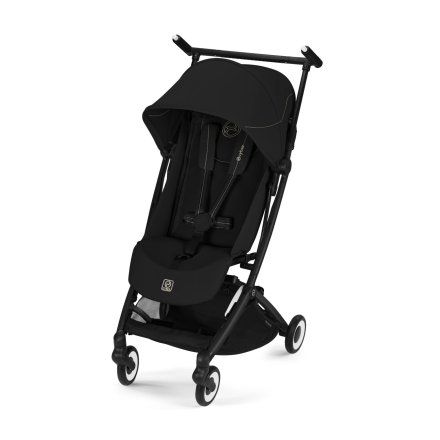 Cybex Gold Libelle - ултралека, гъвкава количка Magic Black с черна рамка