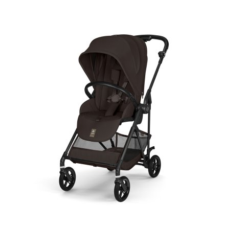 Παιδικό καρότσι Cybex Melio Carbon, εξαιρετικά ελαφρύ, συμπαγές, καφέ σοκολάτας
