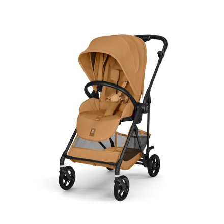 Carucior sport pentru copii Cybex Melio Carbon, ultra usor, compact, Cinnamon Yellow