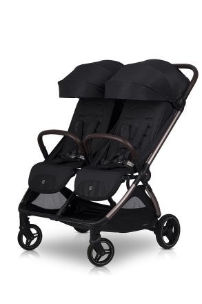 Carucior pentru Gemeni Cavoe Deux, Pliere Automata, Pana la 22 kg, Meteorite