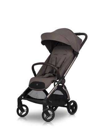 Carucior sport pentru copii Cavoe Ovi, Pliere Automata, Design Compact, Pana la 22 kg, Chocolate