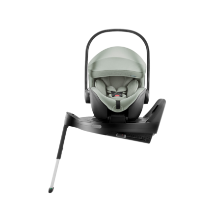 Scoica auto Britax Romer - Baby Safe PRO, colectia STYLE, cu baza Vario inclusa, 0-15 luni, Sage Green
