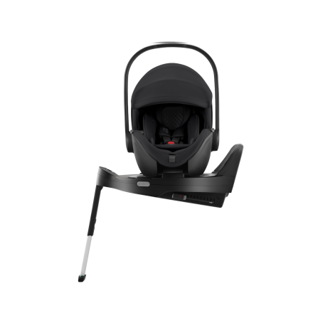 Scoica auto Britax Romer - Baby Safe PRO, colectia LUX, cu baza Vario inclusa, 0-15 luni, Onyx Black
