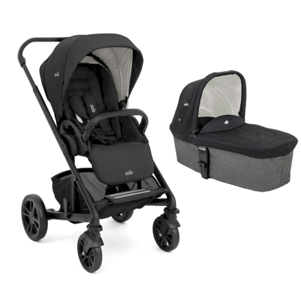 Carucior 2 in 1 pentru copii Joie Chrome, multifunctional, solid