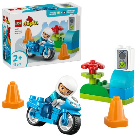 LEGO DUPLO 10471 Син полицейски мотоциклет