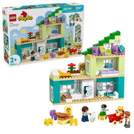 Casa moderna de familie 3 in 1 LEGO DUPLO 10470