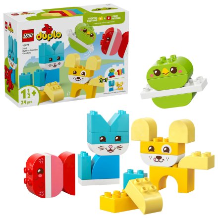 Animalute de companie creative LEGO DUPLO 10477, 3 in 1