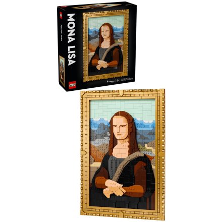 LEGO Art Mona Lisa 31213 Tablou din Piese LEGO, pentru Adulți