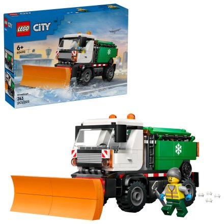 LEGO City Снегорин 60490, Камион за снегорин, за деца