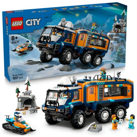 LEGO City Arctic Explorers - Камион за научна лаборатория 60471 - комплект за деца