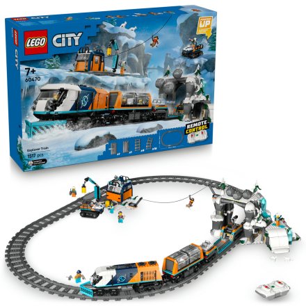 Комплект LEGO City Explorers' Express до Арктическия полюс 60470 за деца