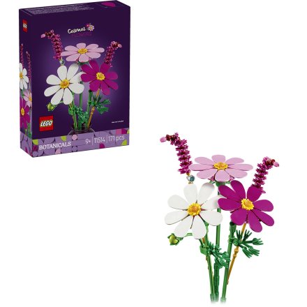 LEGO Botanicals Fluturasi 11514, Set Flori Artificiale