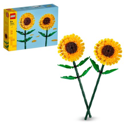 LEGO Слънчоглед 40524, Комплект за изграждане на изкуствено цвете